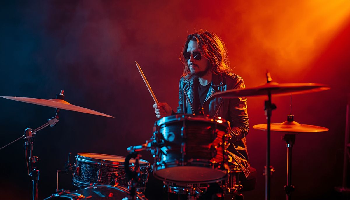 lucid-origin_um_baterista_a_tocar_bateria_sozinho_em_estilo_colagem_fotografica_em_tons_de_la-0.jpg
